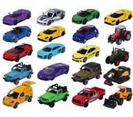 Metalliautot Majorette, 5 kpl