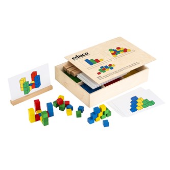 EDUCO Verti-blocs: rakenna 3D-rakenteita