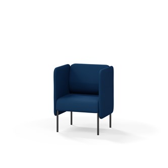 Adapt 60 sohva, matala selkänoja, sivupaneeleilla, ik 45, K 88