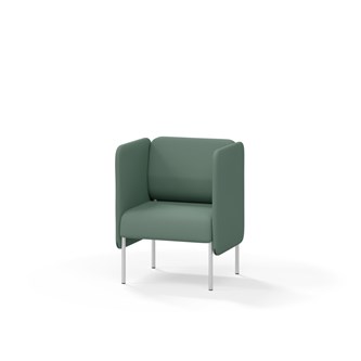 Adapt 60 sohva, matala selkänoja, sivupaneeleilla, ik 45, K 88