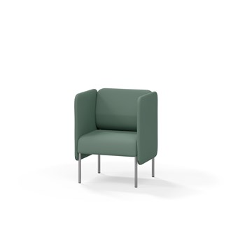 Adapt 60 sohva, matala selkänoja, sivupaneeleilla, ik 45, K 88