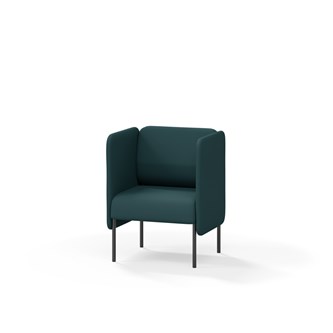 Adapt 60 sohva, matala selkänoja, sivupaneeleilla, ik 45, K 88