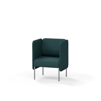 Adapt 60 sohva, matala selkänoja, sivupaneeleilla, ik 45, K 88
