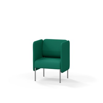 Adapt 60 sohva, matala selkänoja, sivupaneeleilla, ik 45, K 88