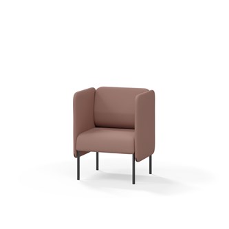 Adapt 60 sohva, matala selkänoja, sivupaneeleilla, ik 45, K 88