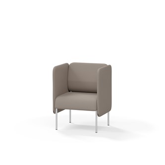 Adapt 60 sohva, matala selkänoja, sivupaneeleilla, ik 45, K 88