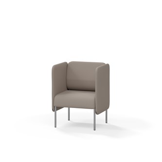 Adapt 60 sohva, matala selkänoja, sivupaneeleilla, ik 45, K 88