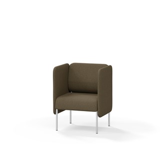 Adapt 60 sohva, matala selkänoja, sivupaneeleilla, ik 45, K 88