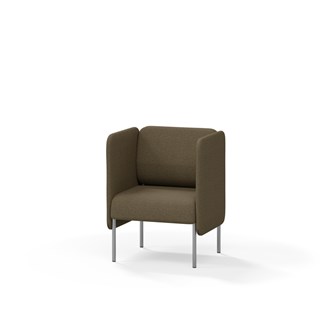 Adapt 60 sohva, matala selkänoja, sivupaneeleilla, ik 45, K 88