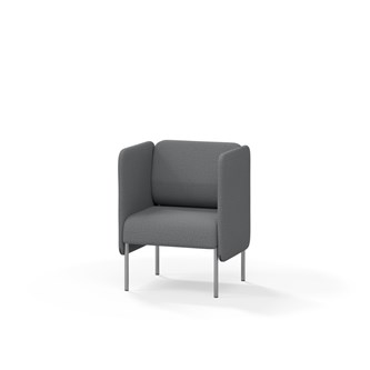 Adapt 60 sohva, matala selkänoja, sivupaneeleilla, ik 45, K 88
