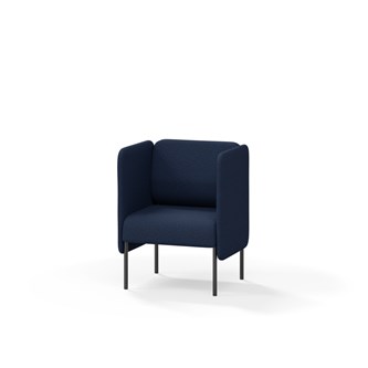 Adapt 60 sohva, matala selkänoja, sivupaneeleilla, ik 45, K 88