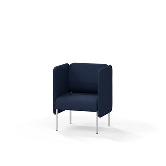 Adapt 60 sohva, matala selkänoja, sivupaneeleilla, ik 45, K 88