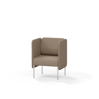 Adapt 60 sohva, matala selkänoja, sivupaneeleilla, ik 45, K 88