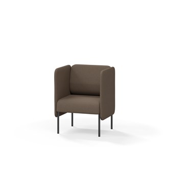 Adapt 60 sohva, matala selkänoja, sivupaneeleilla, ik 45, K 88