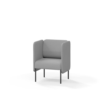 Adapt 60 sohva, matala selkänoja, sivupaneeleilla, ik 45, K 88