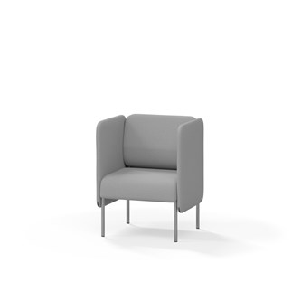 Adapt 60 sohva, matala selkänoja, sivupaneeleilla, ik 45, K 88