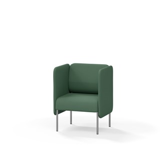 Adapt 60 sohva, matala selkänoja, sivupaneeleilla, ik 45, K 88
