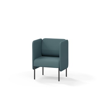 Adapt 60 sohva, matala selkänoja, sivupaneeleilla, ik 45, K 88