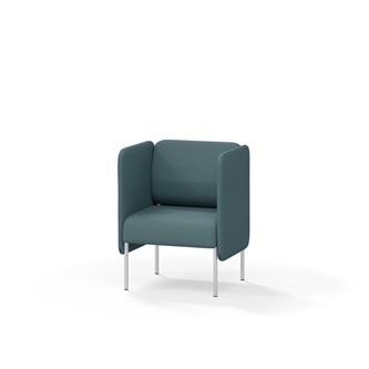 Adapt 60 sohva, matala selkänoja, sivupaneeleilla, ik 45, K 88