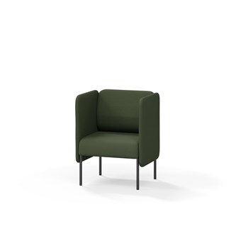 Adapt 60 sohva, matala selkänoja, sivupaneeleilla, ik 45, K 88