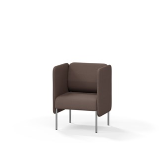 Adapt 60 sohva, matala selkänoja, sivupaneeleilla, ik 45, K 88