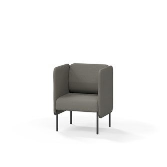 Adapt 60 sohva, matala selkänoja, sivupaneeleilla, ik 45, K 88