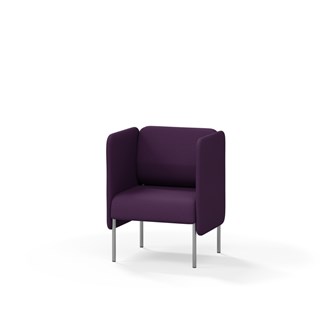 Adapt 60 sohva, matala selkänoja, sivupaneeleilla, ik 45, K 88
