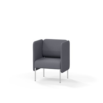 Adapt 60 sohva, matala selkänoja, sivupaneeleilla, ik 45, K 88