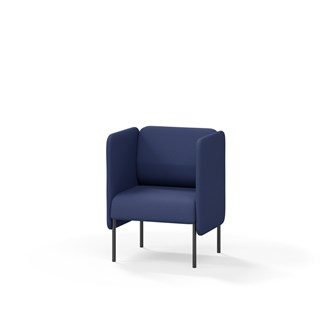 Adapt 60 sohva, matala selkänoja, sivupaneeleilla, ik 45, K 88