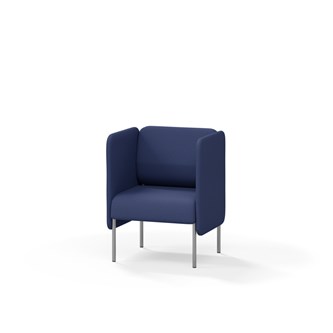 Adapt 60 sohva, matala selkänoja, sivupaneeleilla, ik 45, K 88