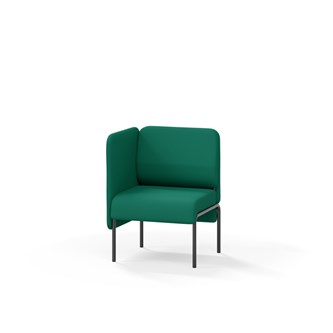 Adapt 60 sohva, matala selkänoja, sivupaneeli oikealla, ik 45, K 88