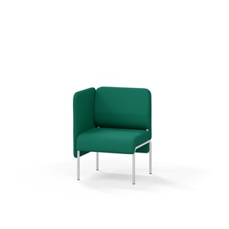 Adapt 60 sohva, matala selkänoja, sivupaneeli oikealla, ik 45, K 88