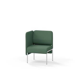Adapt 60 sohva, matala selkänoja, sivupaneeli oikealla, ik 45, K 88