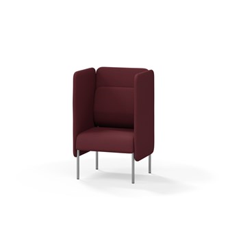 Adapt 60 sohva, medium selkänoja, sivupaneeleilla, ik 45, K 108