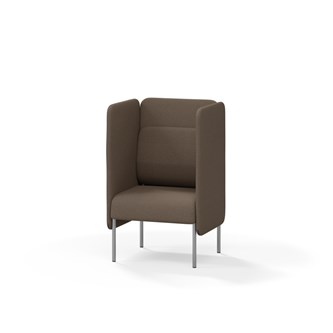 Adapt 60 sohva, medium selkänoja, sivupaneeleilla, ik 45, K 108