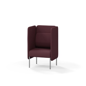Adapt 60 sohva, medium selkänoja, sivupaneeleilla, ik 45, K 108