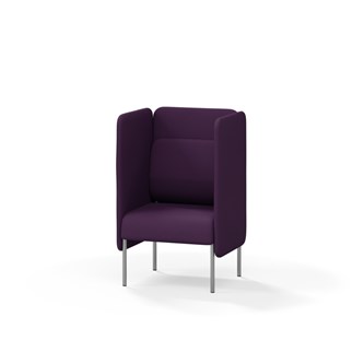 Adapt 60 sohva, medium selkänoja, sivupaneeleilla, ik 45, K 108