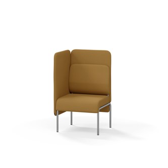 Adapt 60 sohva, medium selkänoja, sivupaneeli oikealla, ik 45, K 108