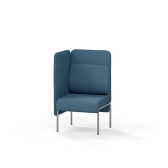 Adapt 60 sohva, medium selkänoja, sivupaneeli oikealla, ik 45, K 108