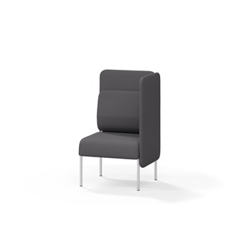 Adapt 60 sohva, medium selkänoja, sivupaneeli vasemmalla, ik 45, K 108