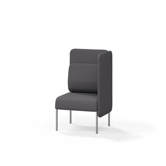 Adapt 60 sohva, medium selkänoja, sivupaneeli vasemmalla, ik 45, K 108