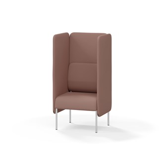 Adapt 60 sohva, korkea selkänoja, sivupaneeleilla, ik 45, K 128