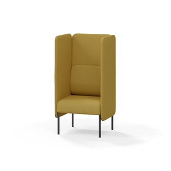 Adapt 60 sohva, korkea selkänoja, sivupaneeleilla, ik 45, K 128