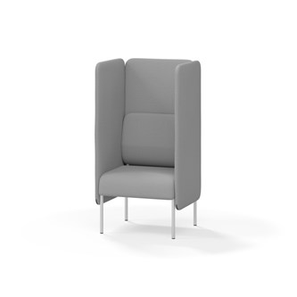 Adapt 60 sohva, korkea selkänoja, sivupaneeleilla, ik 45, K 128