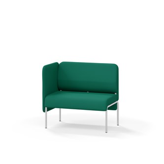 Adapt 90 sohva, matala selkänoja, sivupaneeli oikealla, ik 45, K 88