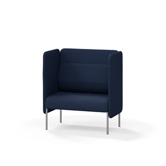 Adapt 90 sohva, medium selkänoja, sivupaneeleilla, ik 45, K 108
