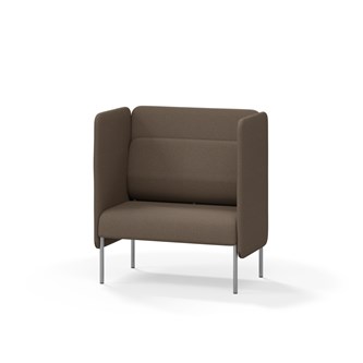 Adapt 90 sohva, medium selkänoja, sivupaneeleilla, ik 45, K 108