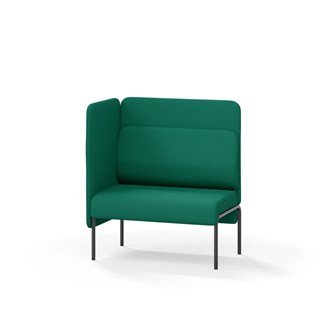 Adapt 90 sohva, medium selkänoja, sivupaneeli oikealla, ik 45, K 108