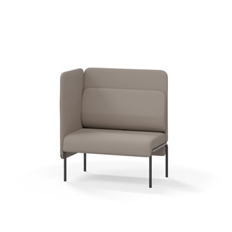 Adapt 90 sohva, medium selkänoja, sivupaneeli oikealla, ik 45, K 108