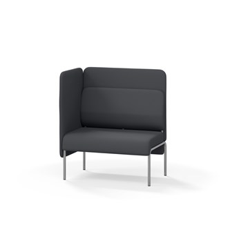 Adapt 90 sohva, medium selkänoja, sivupaneeli oikealla, ik 45, K 108